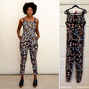 Nooworks Candy Print Overalls